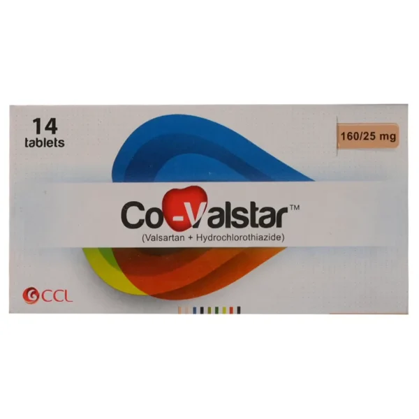 Co-Valstar Tablets 160Mg/25Mg