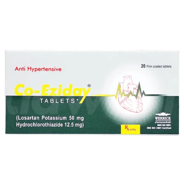 Co-Eziday Tablets 50Mg/12.5Mg