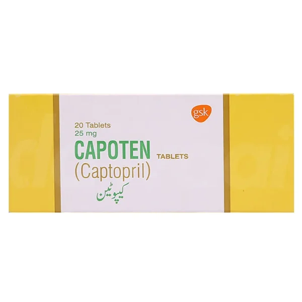 Capoten Tablets 25Mg