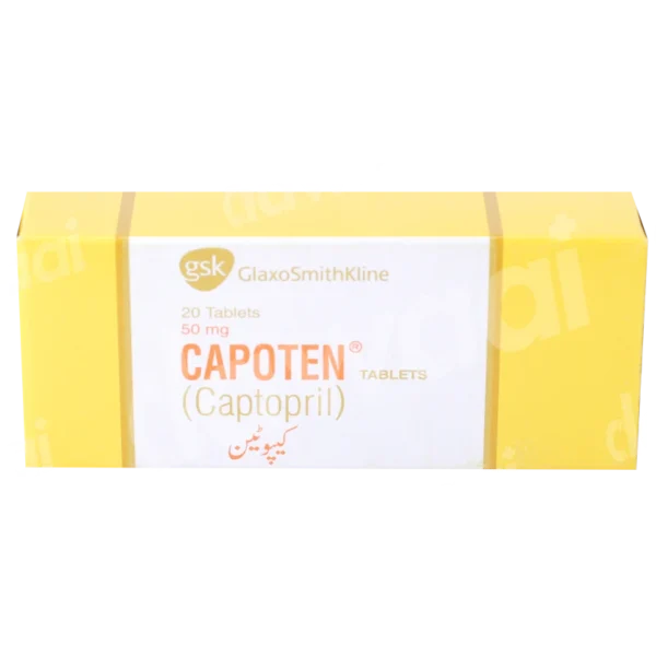 Capoten Tablets 50Mg