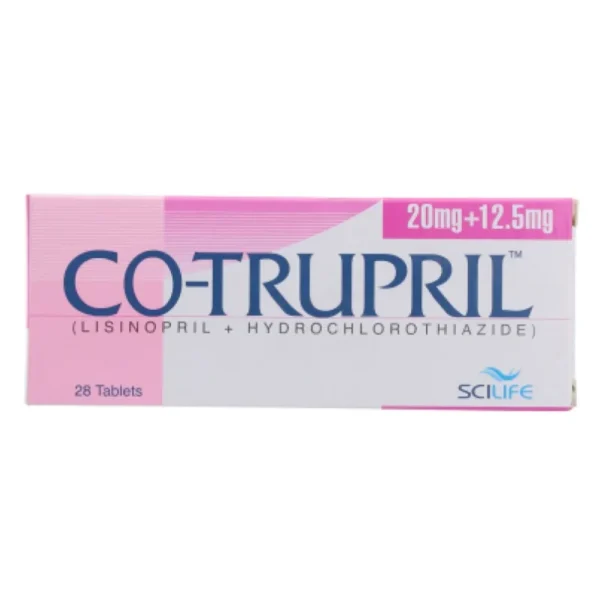 Co-Trupril Tablets 20Mg+12.5Mg