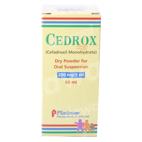 Cedrox 60Ml Suspension 250Mg/5Ml