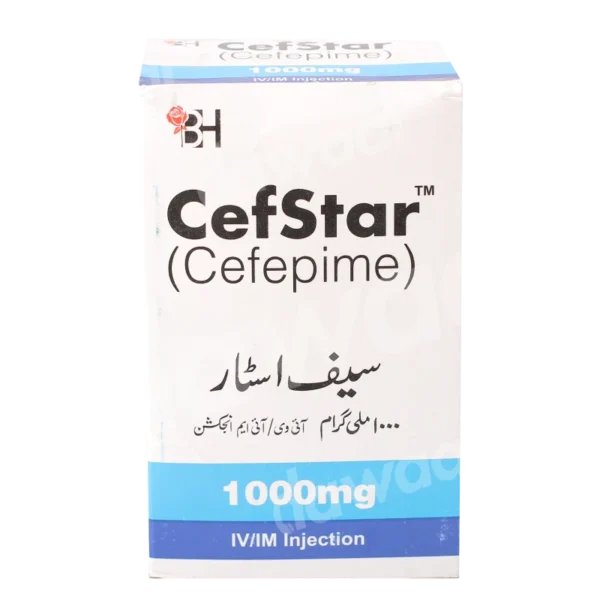 Cefstar Iv/Im Injection 1000Mg