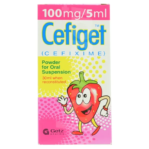 Cefiget 30Ml Suspension 100Mg/5Ml