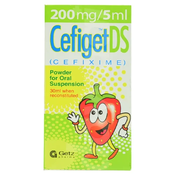 Cefiget Ds 30Ml Suspension 200Mg/5Ml