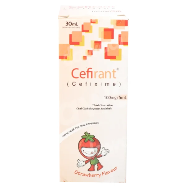 Cefirant 100Mg/5Ml Syrup