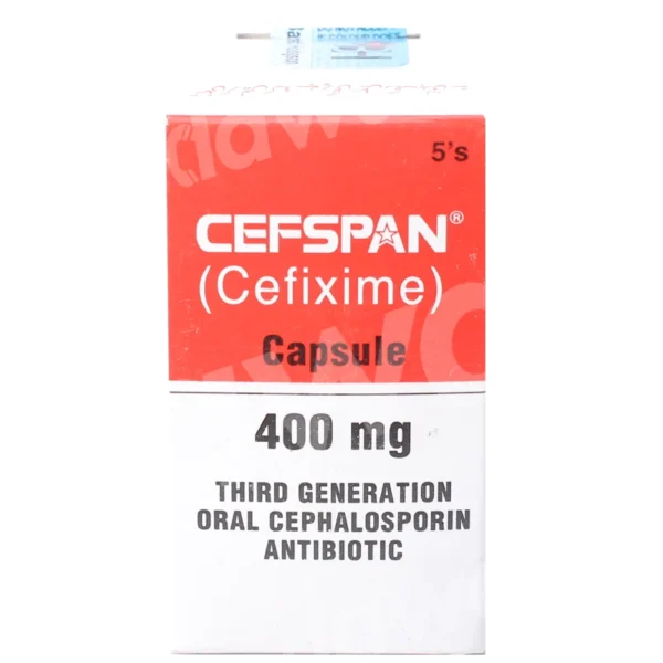 Cefspan Capsules 400Mg