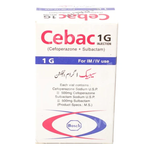 Cebac Im/Iv Injection 1G