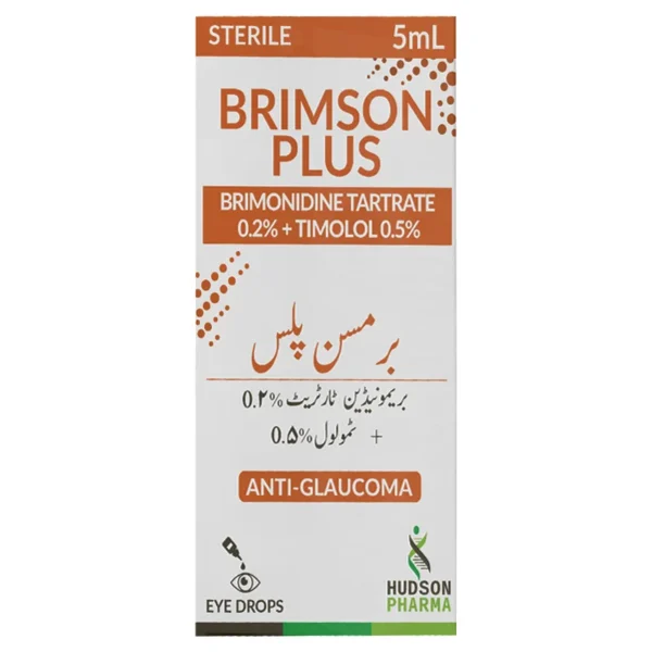 Brimson Plus Eye Drops 5Ml