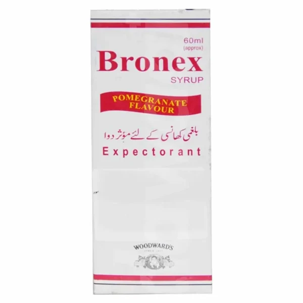 Bronex Expectorant Syrup 60Ml