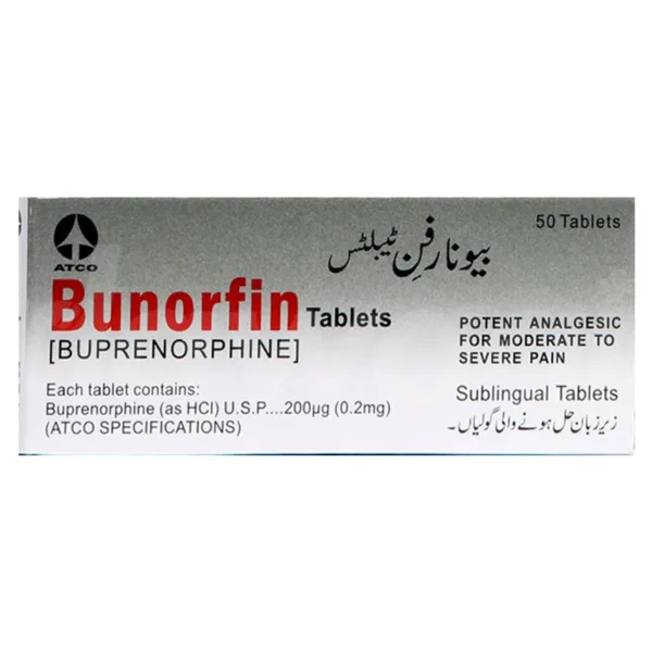 Bunorfin 0.2Mg Tablet