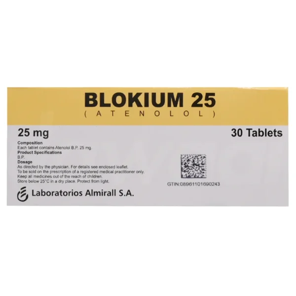 Blokium Tablets 25Mg