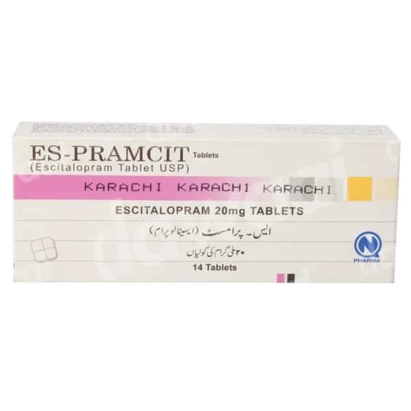 Es-Pramcit Tablets 20Mg