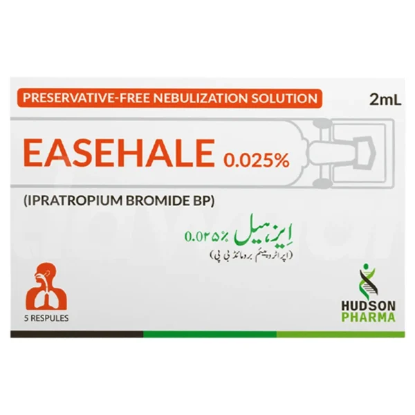 Easehale Respules Nebulization Solution 0.025% 2Ml