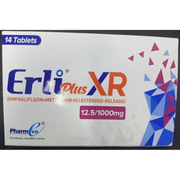 Erli Plus Capsules 12.5/1000Mg