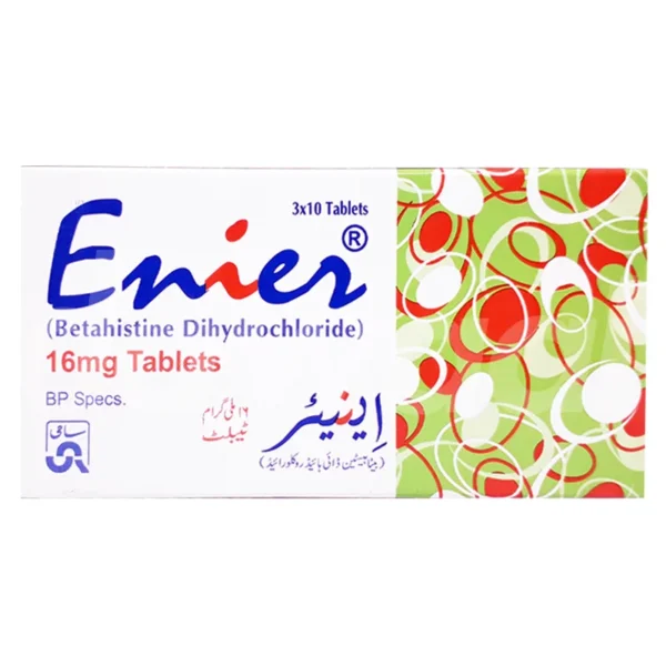 Enier Tablets 16Mg