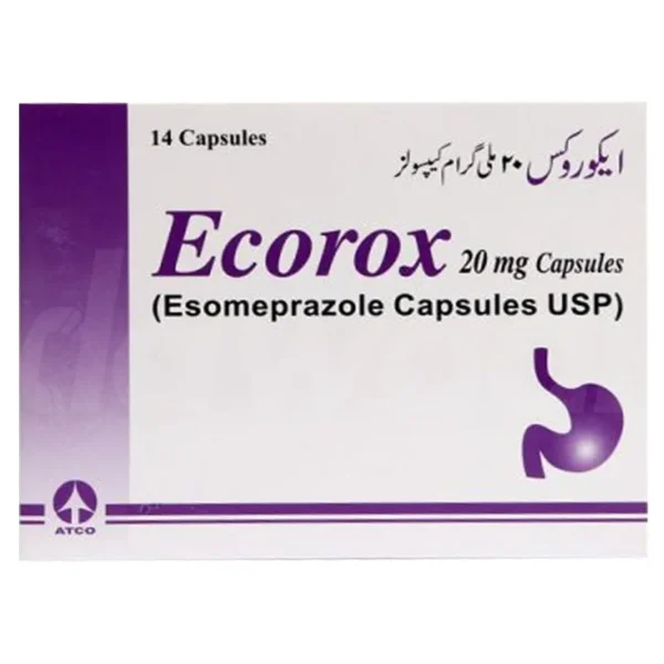 Ecorox Capsules 20Mg