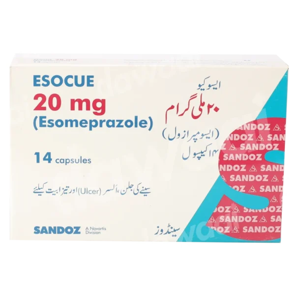 Esocue 20Mg Capsule