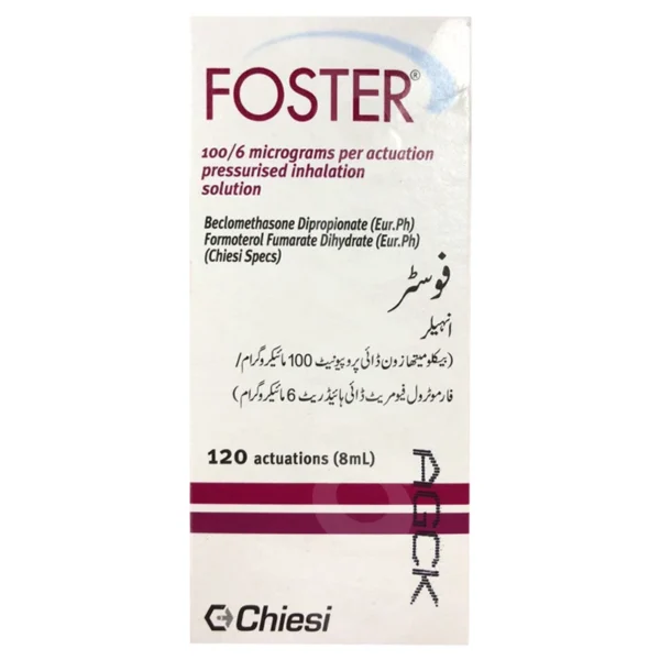 Foster Inhaler 100Mcg/6Mcg 120 Actuations