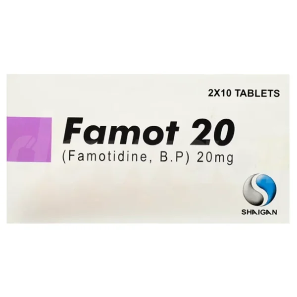 Famot Tablets 20Mg