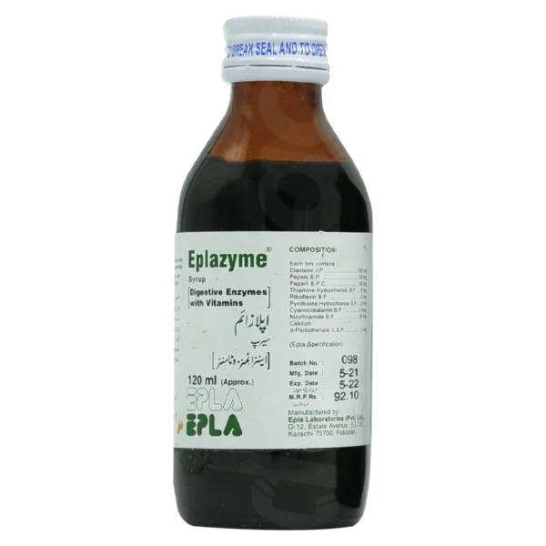 Eplazyme Syrup 120Ml