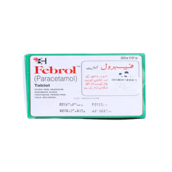 Febrol Tablets 500Mg