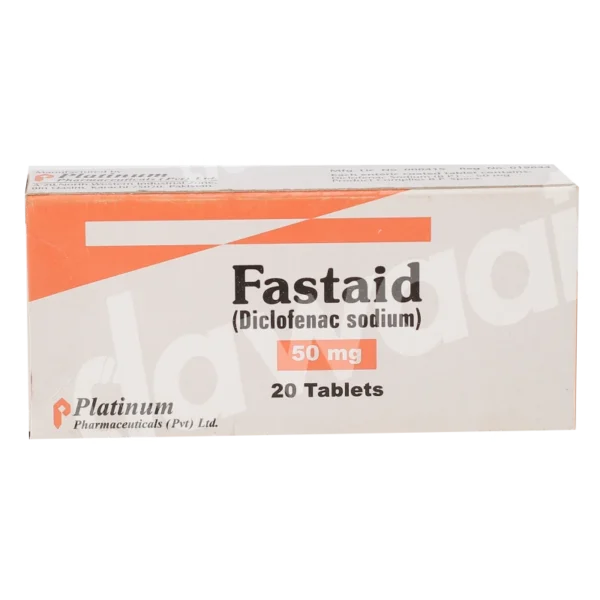 Fastaid Tablets 50Mg