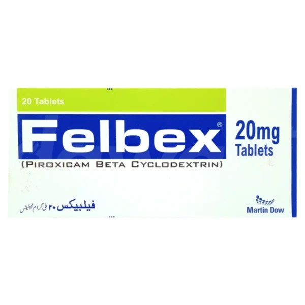 Felbex Tablets 20Mg