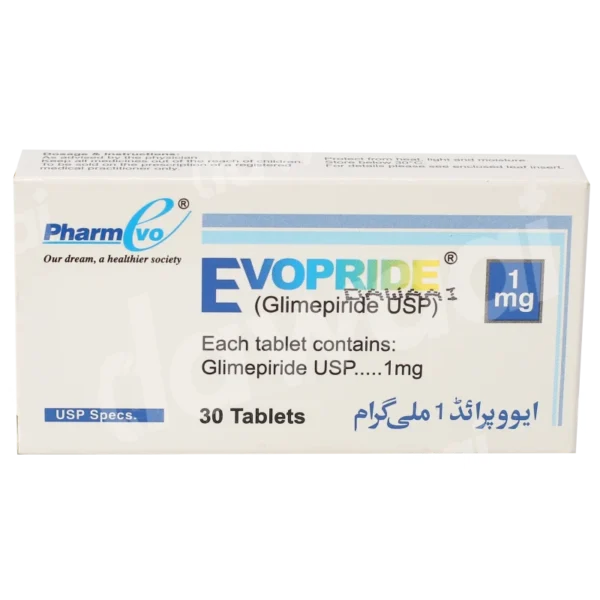 Evopride Tablets 1Mg