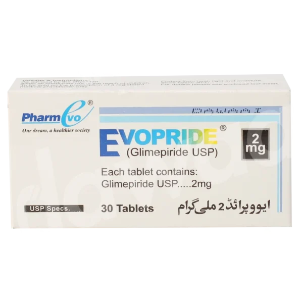 Evopride Tablets 2Mg