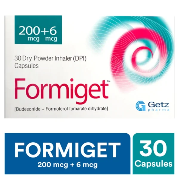 Formiget Capsules 200/6Mcg