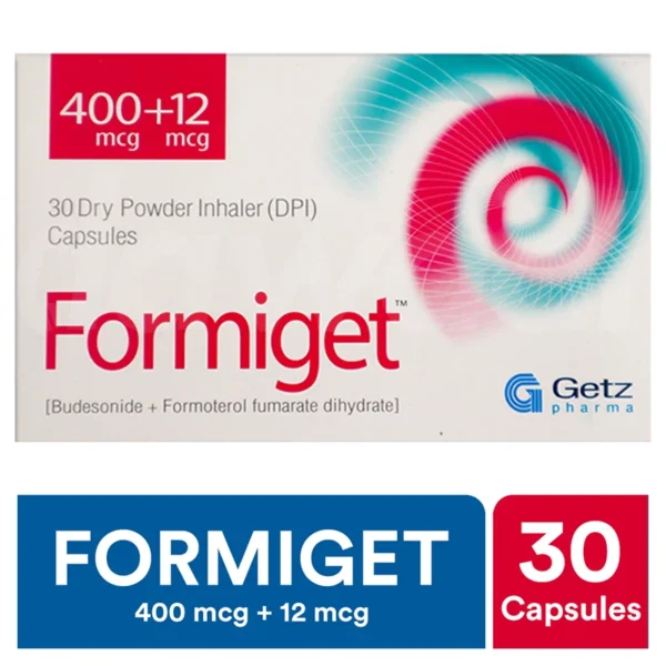 Formiget Capsules 400/12Mcg