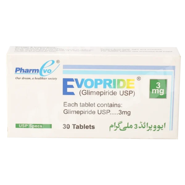 Evopride Tablets 3Mg