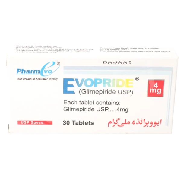 Evopride Tablets 4Mg