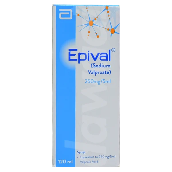 Epival 120Ml Syrup 250Mg/5Ml