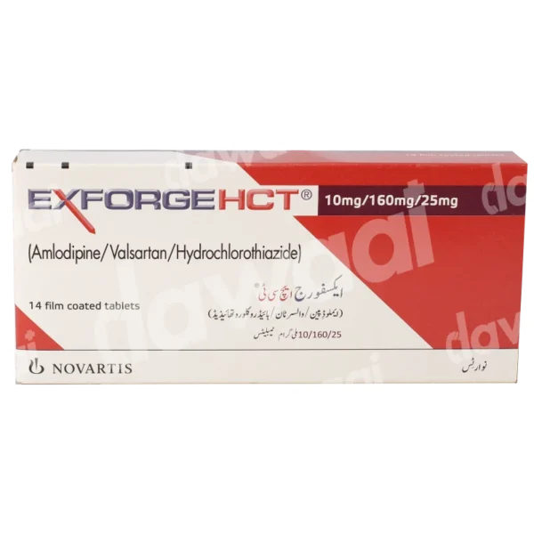 Exforge Hct Tablets 10/160/25Mg