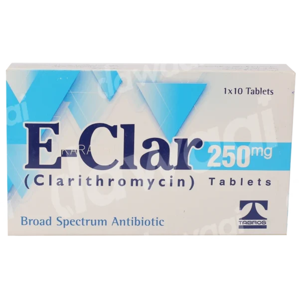 E-Clar 250Mg Tablet