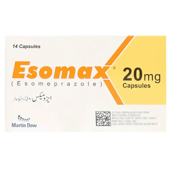 Esomax Capsules 20Mg