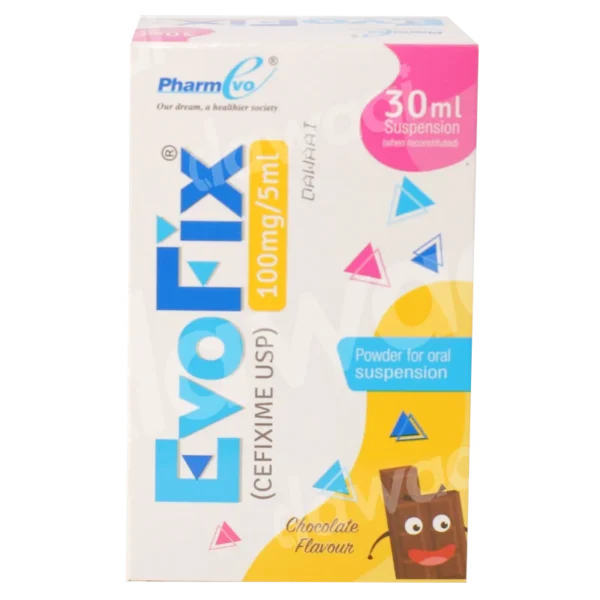 Evofix 30Ml Suspension 100Mg/5Ml