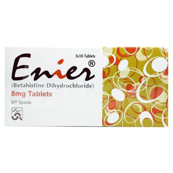 Enier Tablets 8Mg