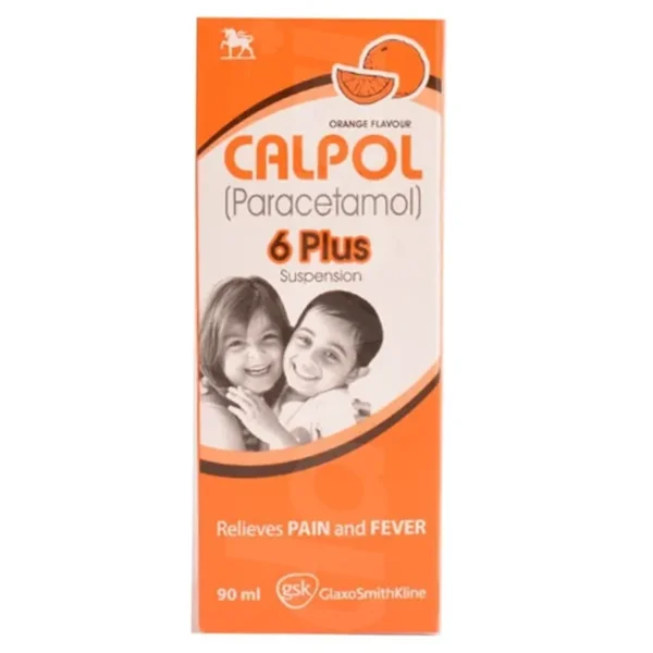 Calpol 6 Plus 90Ml Suspension 250Mg/5Ml