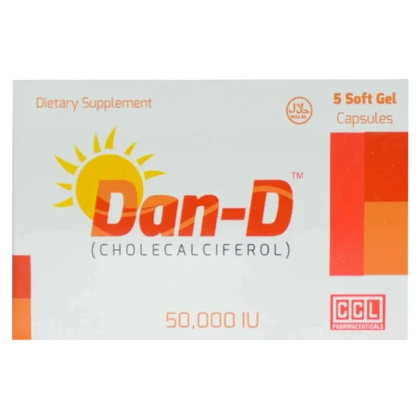 Dan-D Softgel Capsules 50,000Iu