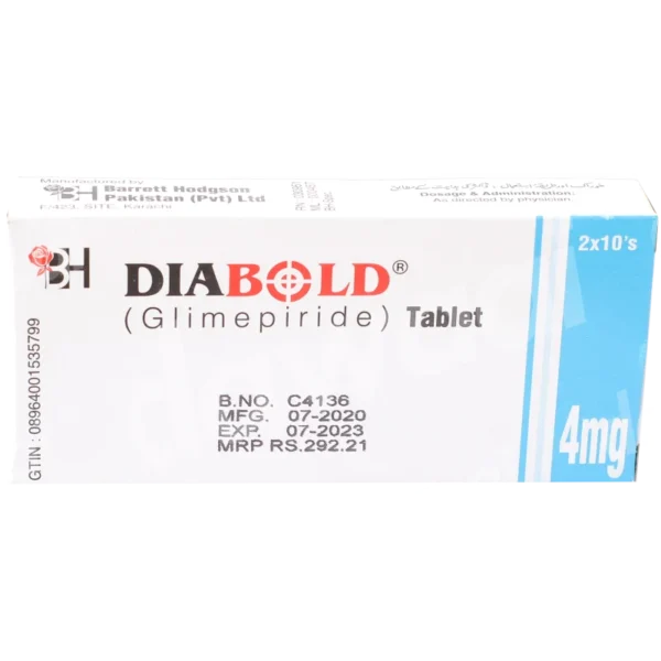 Diabold Tablets 4Mg