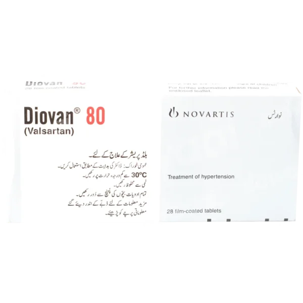 Diovan Tablets 80Mg