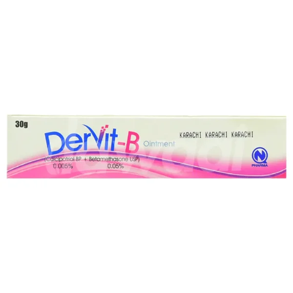 Dervit - B Ointment 30G 50Mcg/0.5Mg Ointment