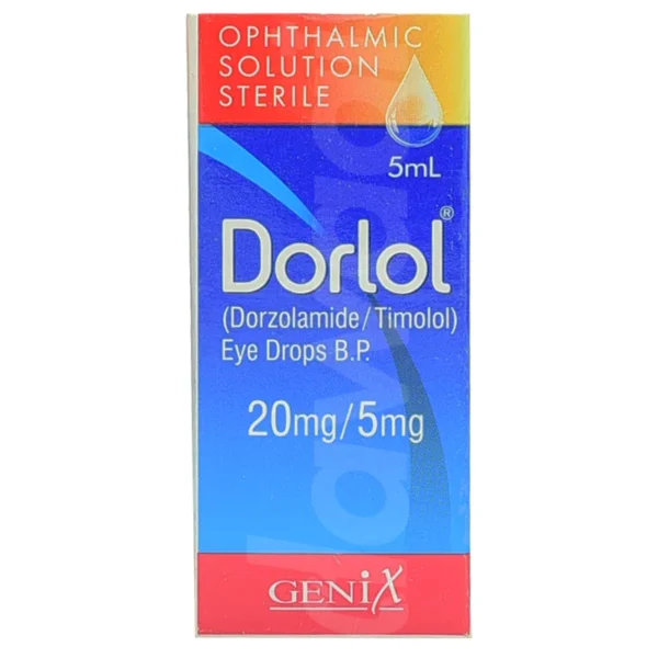 Dorlol 5Ml Eye Drops 20Mg/5Mg