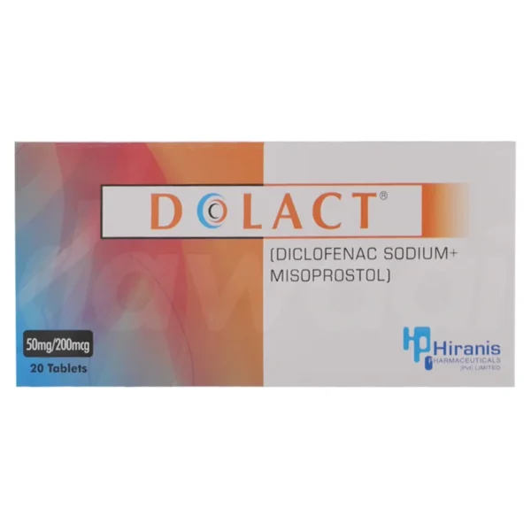 Dolact Tablets 50Mg/200Mcg