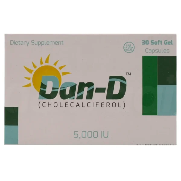 Dan-D Softgel Capsules 5000Iu