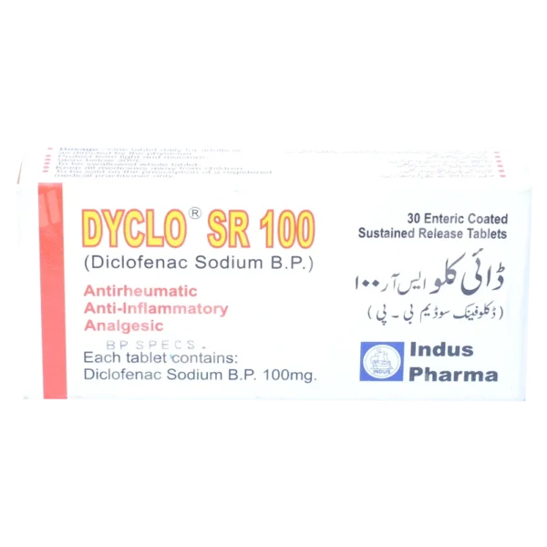 Dyclo Sr Tablets 100Mg