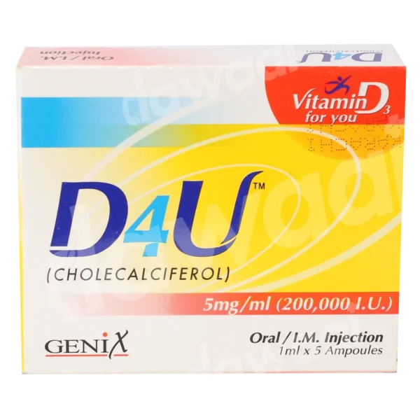 D4u Tablets 200,000Iu